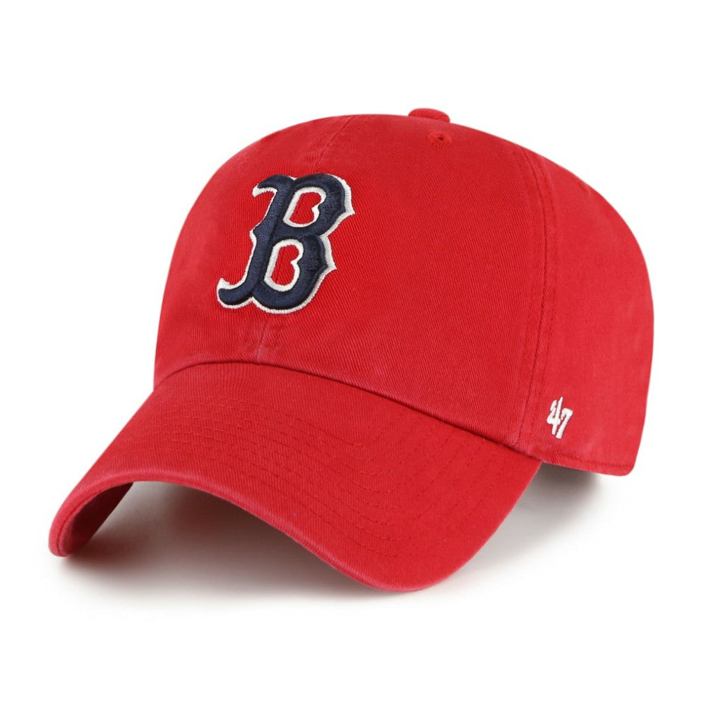 Boston Red Sox '47 Primary Team Logo Clean Up Adjustable Hat – Red Hats