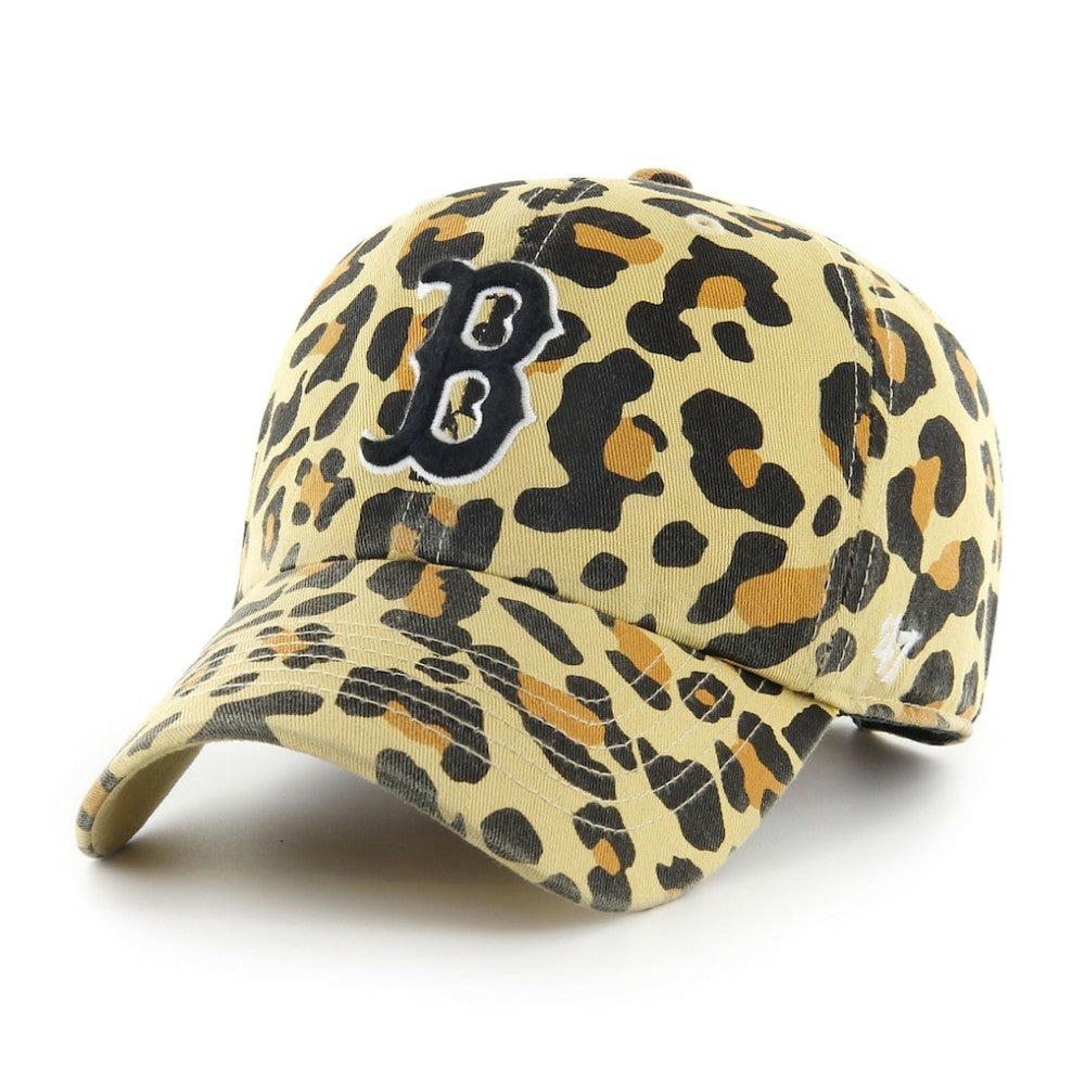 Boston Red Sox '47 Women's Primary Team Logo Clean Up Adjustable Hat – Tan Hats