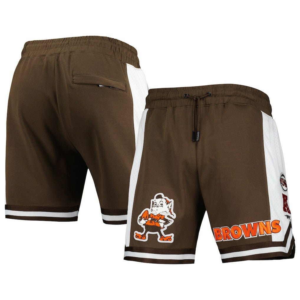 Cleveland Browns Pro Standard Retro Classic 2.0 Shorts Brown
