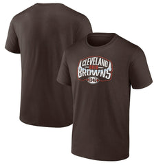 Cleveland Browns Open Receiver T-Shirt Brown