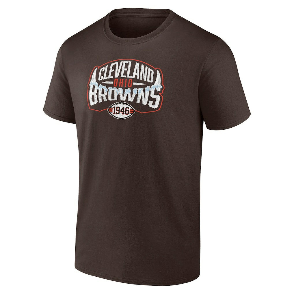 Cleveland Browns Open Receiver T-Shirt Brown