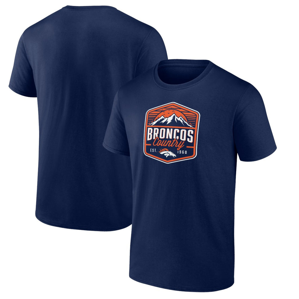 Denver Broncos Open Receiver T-Shirt Navy