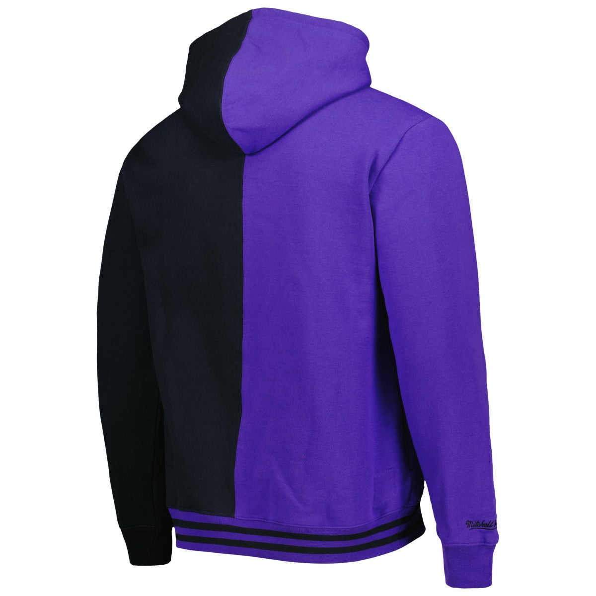 Phoenix Suns Hardwood Classics Split Pullover Hoodie Purple/Black