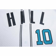 Tyreek Hill Miami Dolphins Pro Standard Mesh Baseball Button-Up T-Shirt White