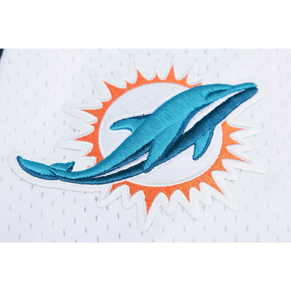 Tyreek Hill Miami Dolphins Pro Standard Mesh Baseball Button-Up T-Shirt White