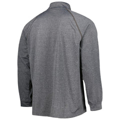 San Diego Padres Stitches Wordmark Raglan Quarter-Zip Top - Heather Gray Tops