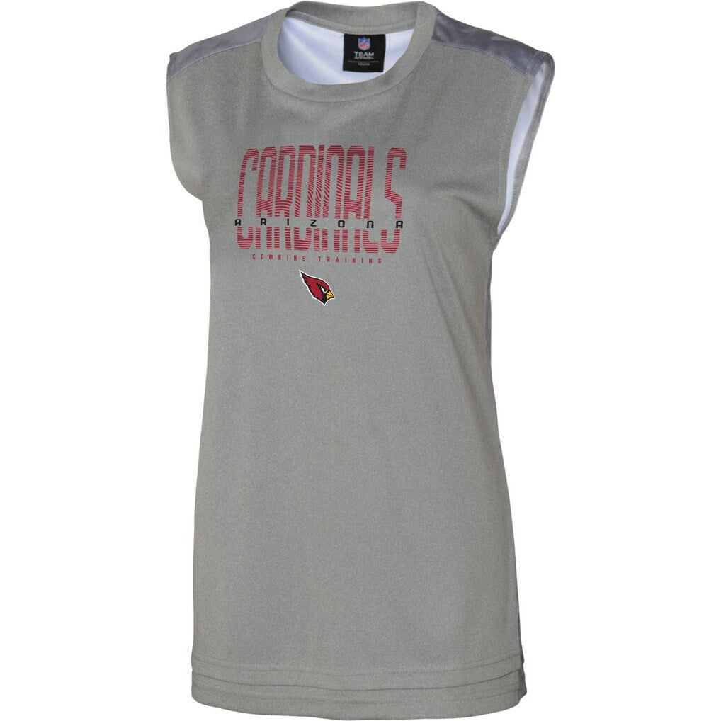 Arizona Cardinals Women's No Sweat Tank Top Gray