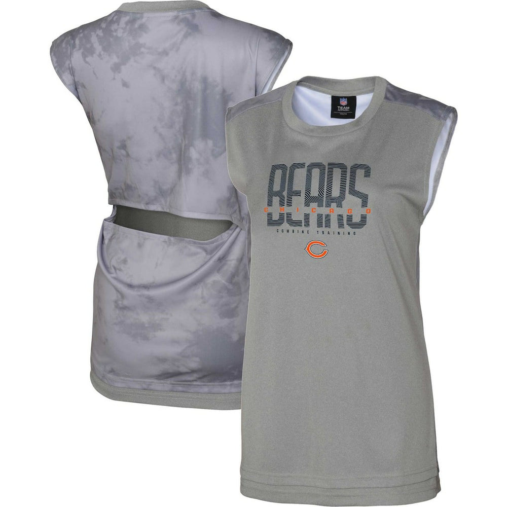 Chicago Bears Women's No Sweat Tank Top Gray
