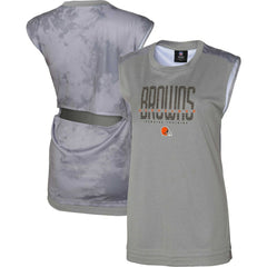 Cleveland Browns Women's No Sweat Tank Top Gray