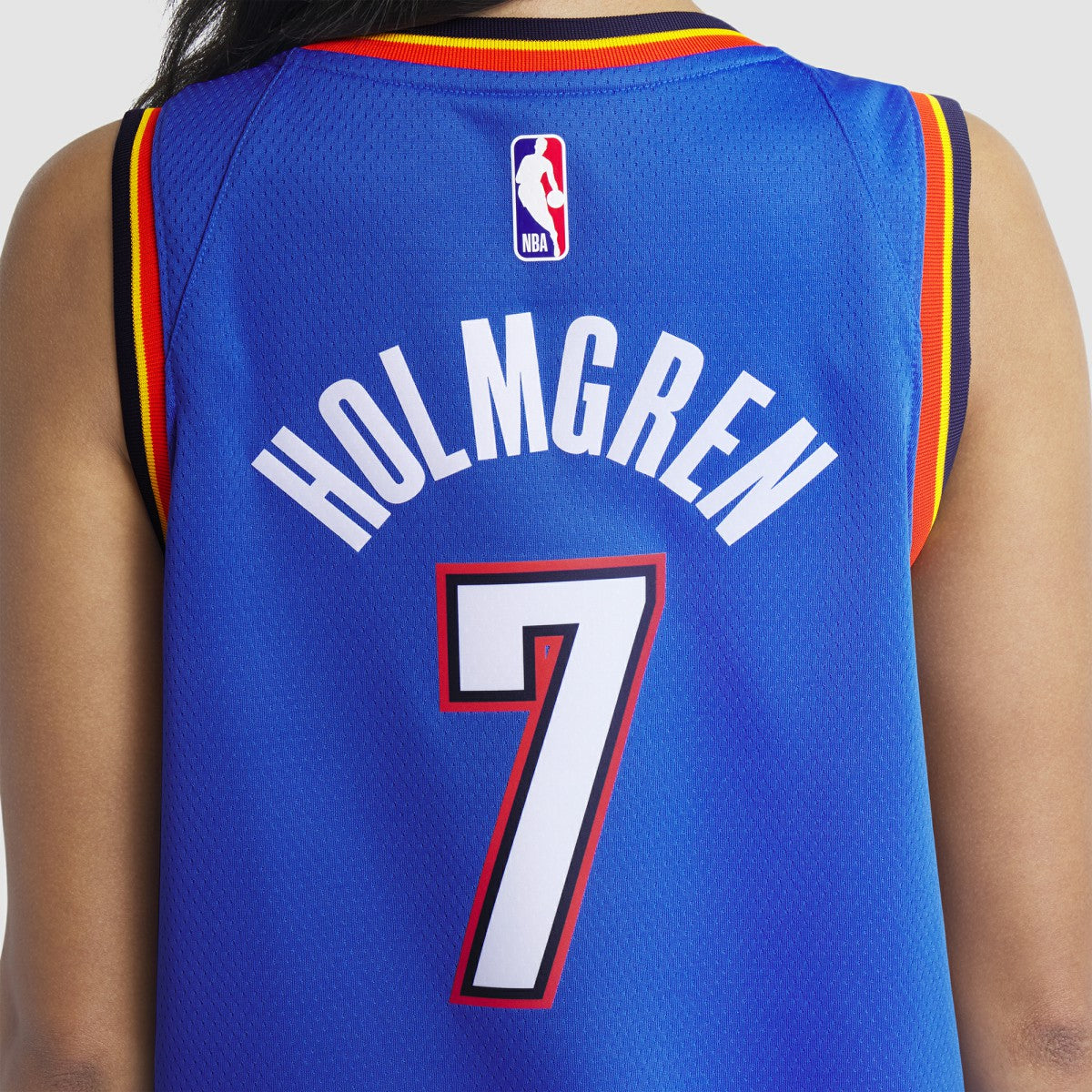 Chet Holmgren Oklahoma City Thunder Unisex 2022 NBA Draft First Round Pick Player Swingman Jersey Icon Edition Blue