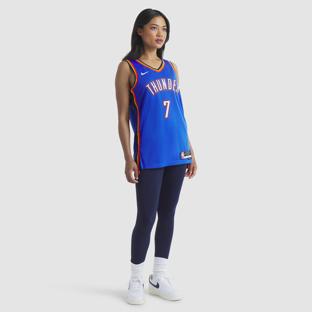 Chet Holmgren Oklahoma City Thunder Unisex 2022 NBA Draft First Round Pick Player Swingman Jersey Icon Edition Blue