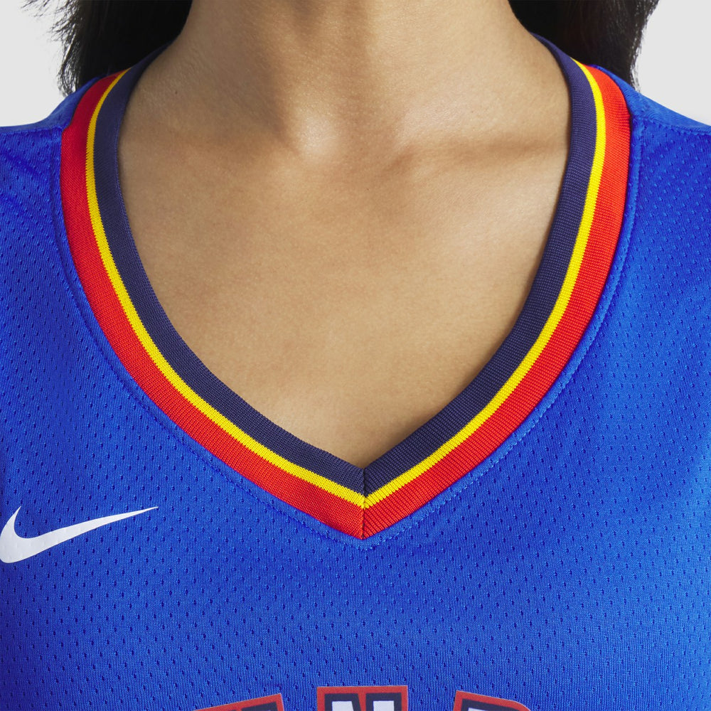 Chet Holmgren Oklahoma City Thunder Unisex 2022 NBA Draft First Round Pick Player Swingman Jersey Icon Edition Blue