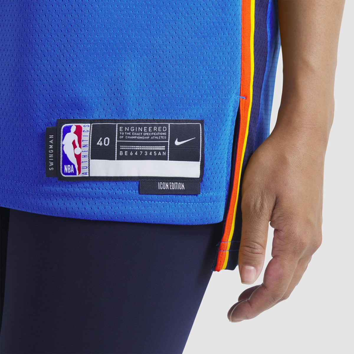 Chet Holmgren Oklahoma City Thunder Unisex 2022 NBA Draft First Round Pick Player Swingman Jersey Icon Edition Blue