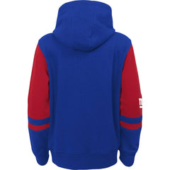 New York Giants Preschool Stadium Color Block Full-Zip Hoodie Royal