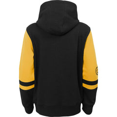 Pittsburgh Steelers Preschool Stadium Color Block Full-Zip Hoodie Black