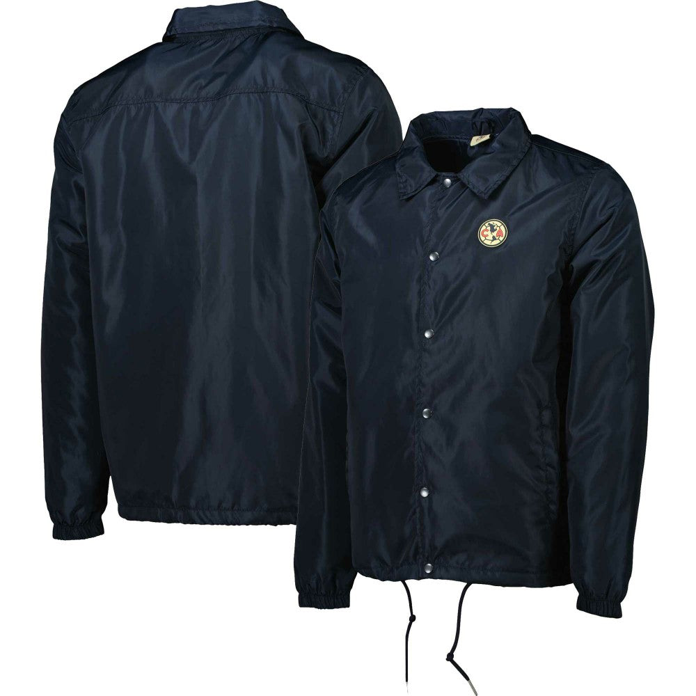 Club America Coaches Full-Snap Jacket Navy