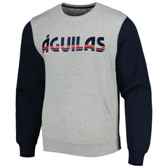 Club America Kangaroo Pullover Sweatshirt Gray/Navy shop