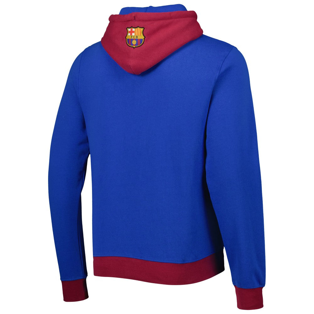 Barcelona Outdoor Pullover Hoodie Blue sale