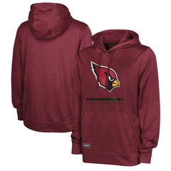 Arizona Cardinals Speed Drill Streak Pullover Hoodie Cardinal