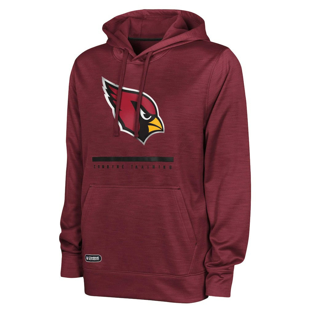 Arizona Cardinals Speed Drill Streak Pullover Hoodie Cardinal