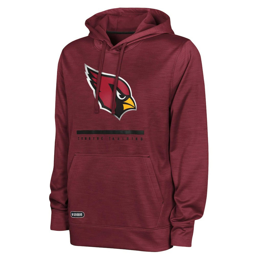 Arizona Cardinals Speed Drill Streak Pullover Hoodie Cardinal