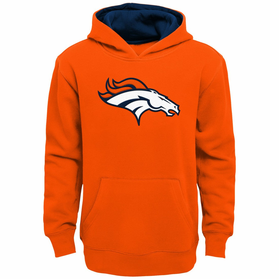 Denver Broncos Youth Prime Pullover Hoodie Orange
