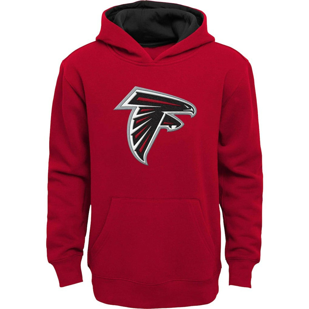 Atlanta Falcons Youth Prime Pullover Hoodie Red