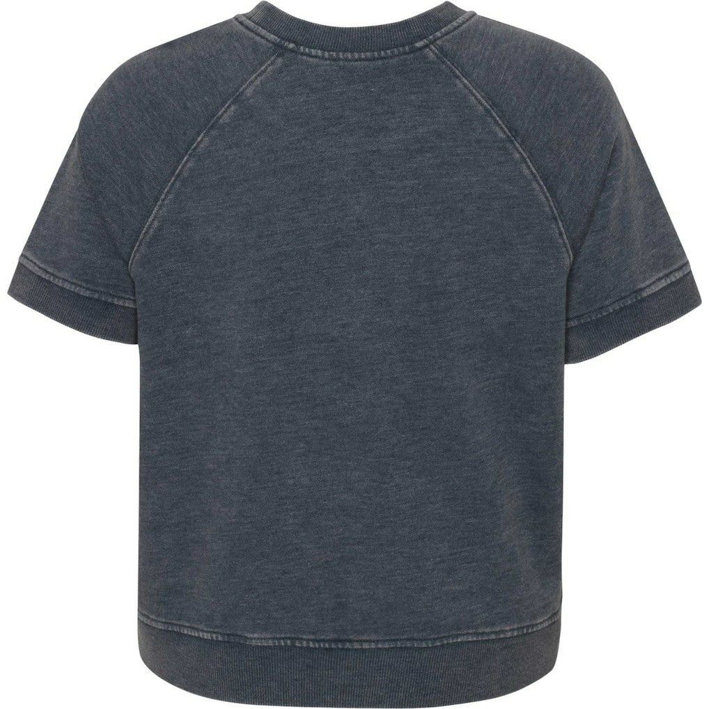 Cincinnati Bengals Girls Juniors Cheer Squad Raglan T-Shirt Heather Charcoal
