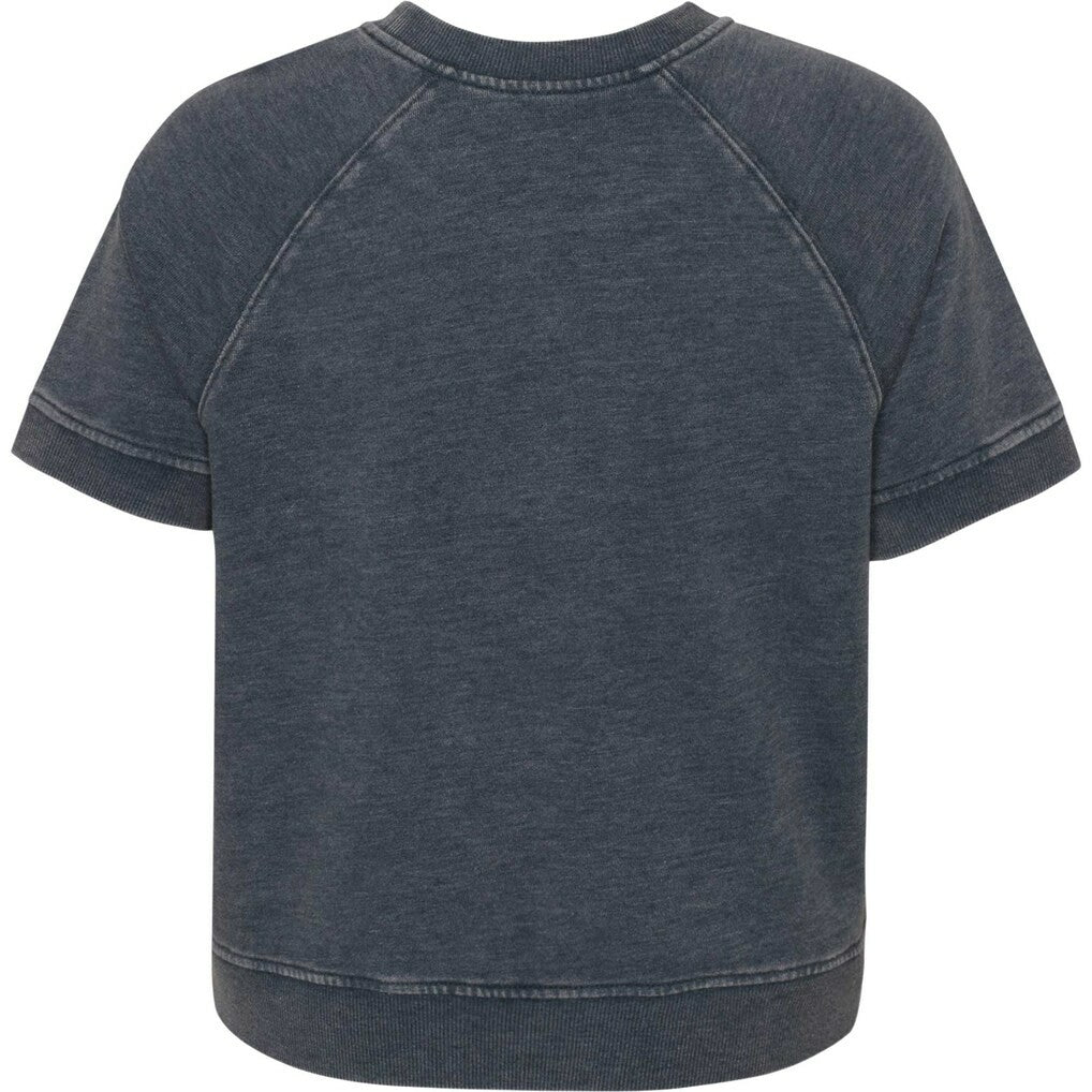 Green Bay Packers Girls Juniors Cheer Squad Raglan T-Shirt Heather Charcoal