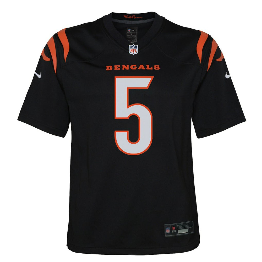Tee Higgins Cincinnati Bengals Youth Game Jersey Black