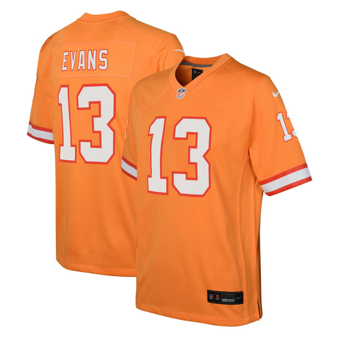 Mike Evans Tampa Bay Buccaneers Youth Game Jersey Orange