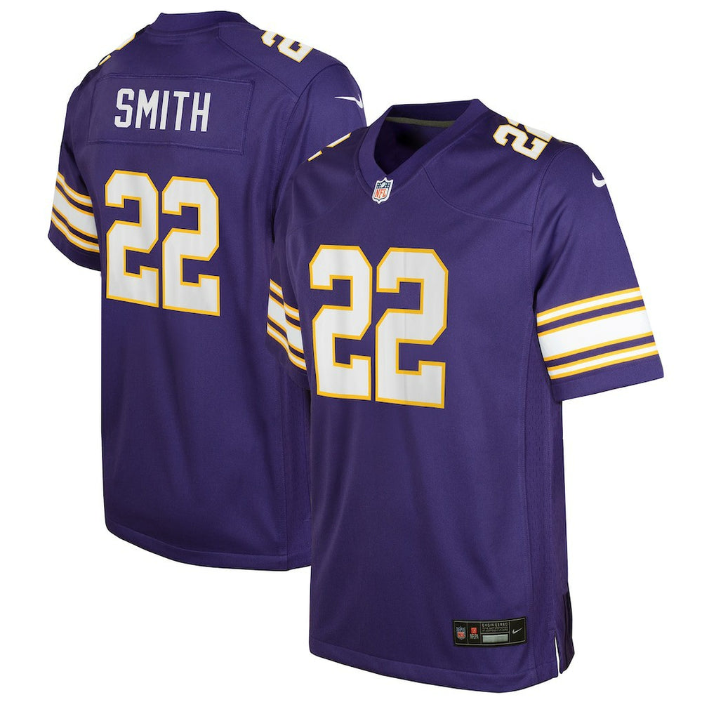 NFL Harrison Smith Minnesota Vikings Youth Game Jersey - Purple
