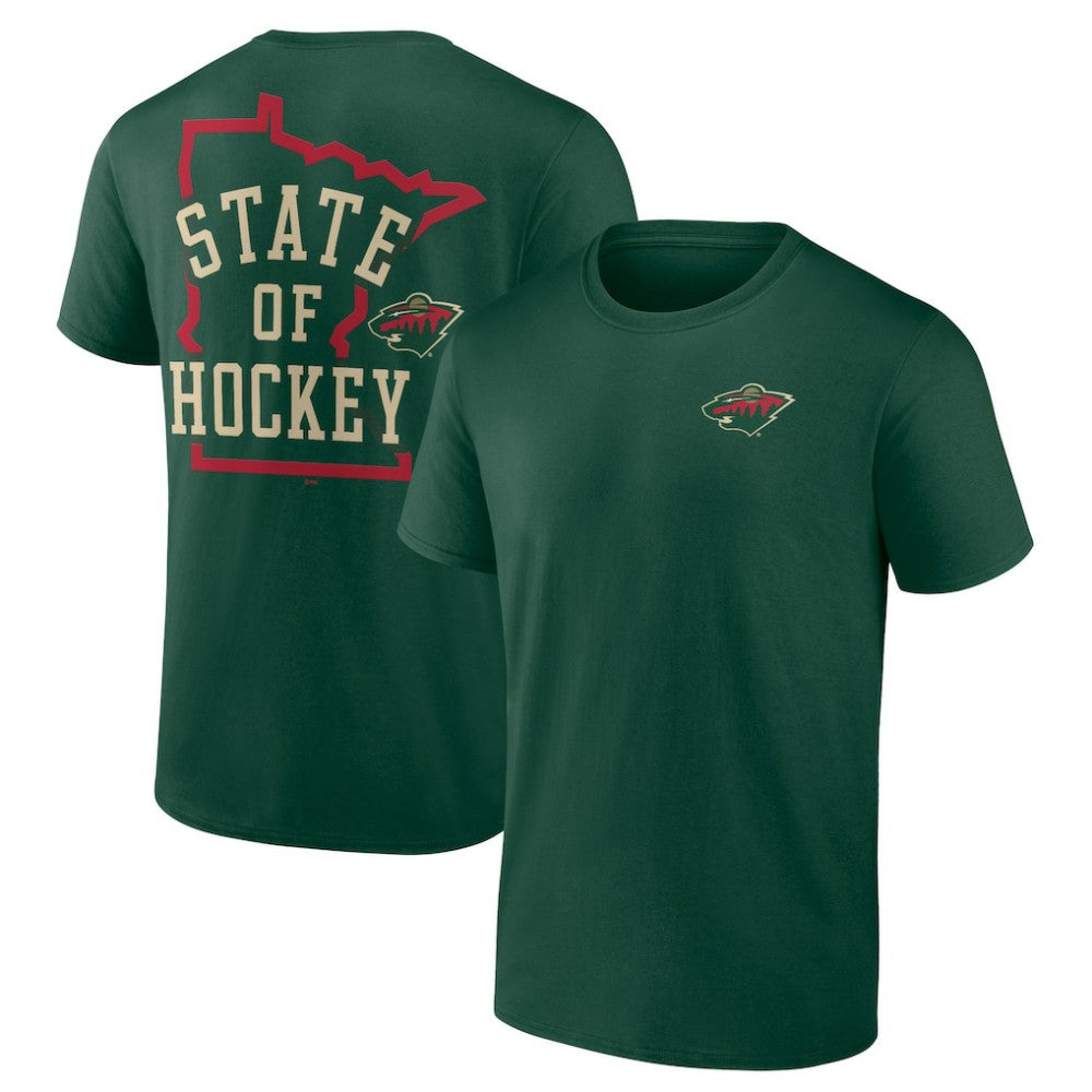 NHL Minnesota Wild Territorial T-Shirt - Green