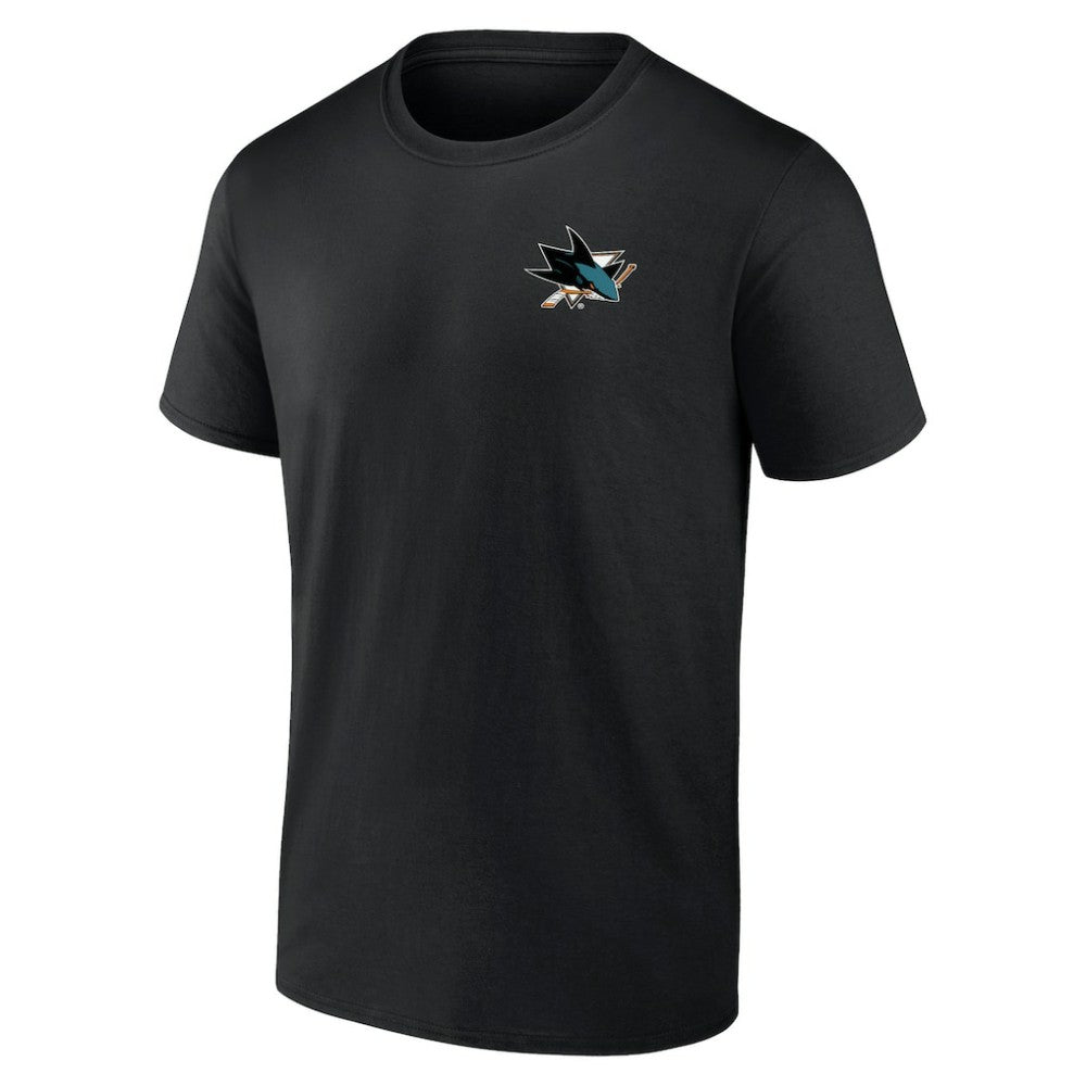 NHL San Jose Sharks Territorial T-Shirt - Black