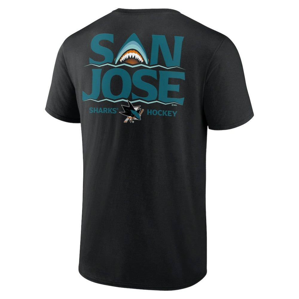 NHL San Jose Sharks Territorial T-Shirt - Black