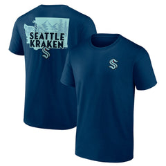 NHL Seattle Kraken Territorial T-Shirt - Deep Sea Blue