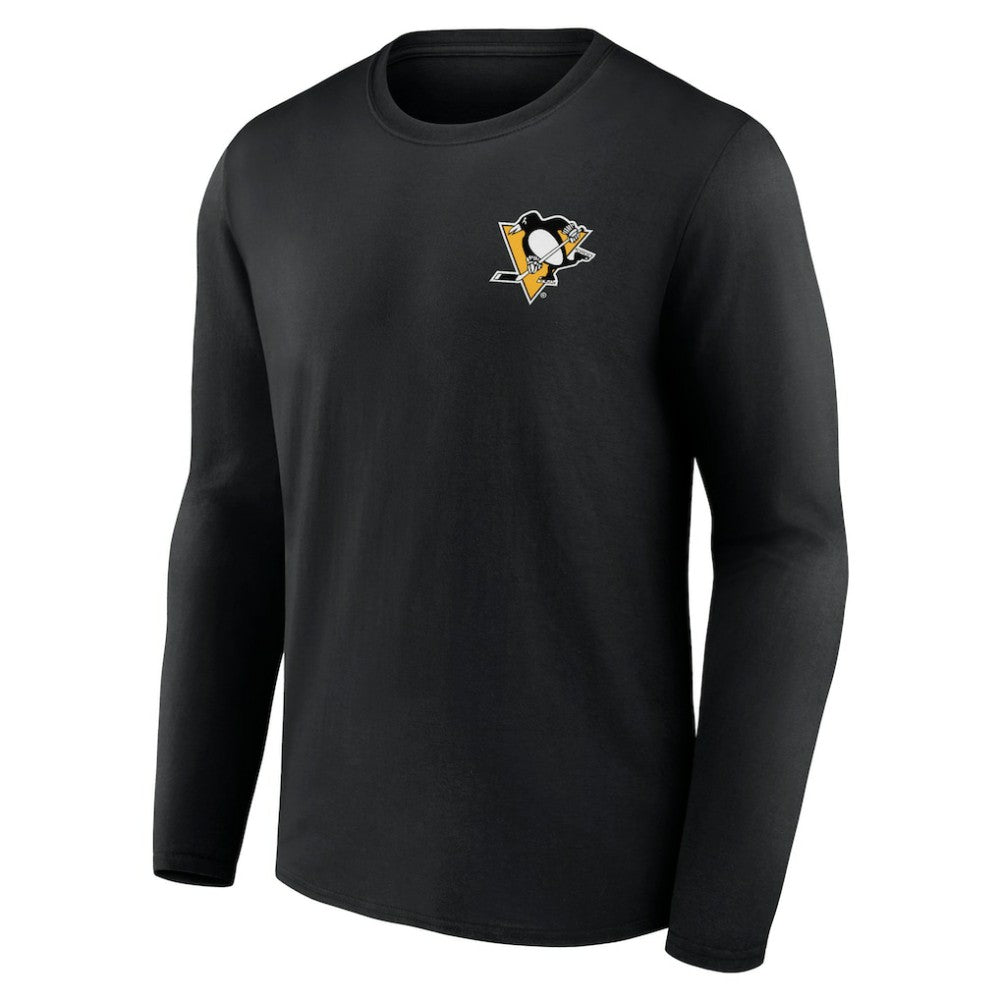 NHL Pittsburgh Penguins Territorial Long Sleeve T-Shirt - Black