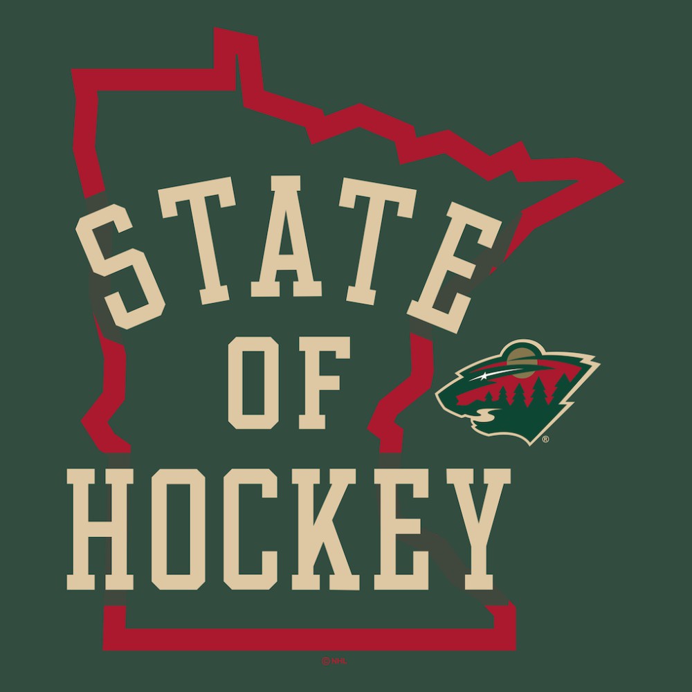 NHL Minnesota Wild Territorial Pullover Hoodie - Green