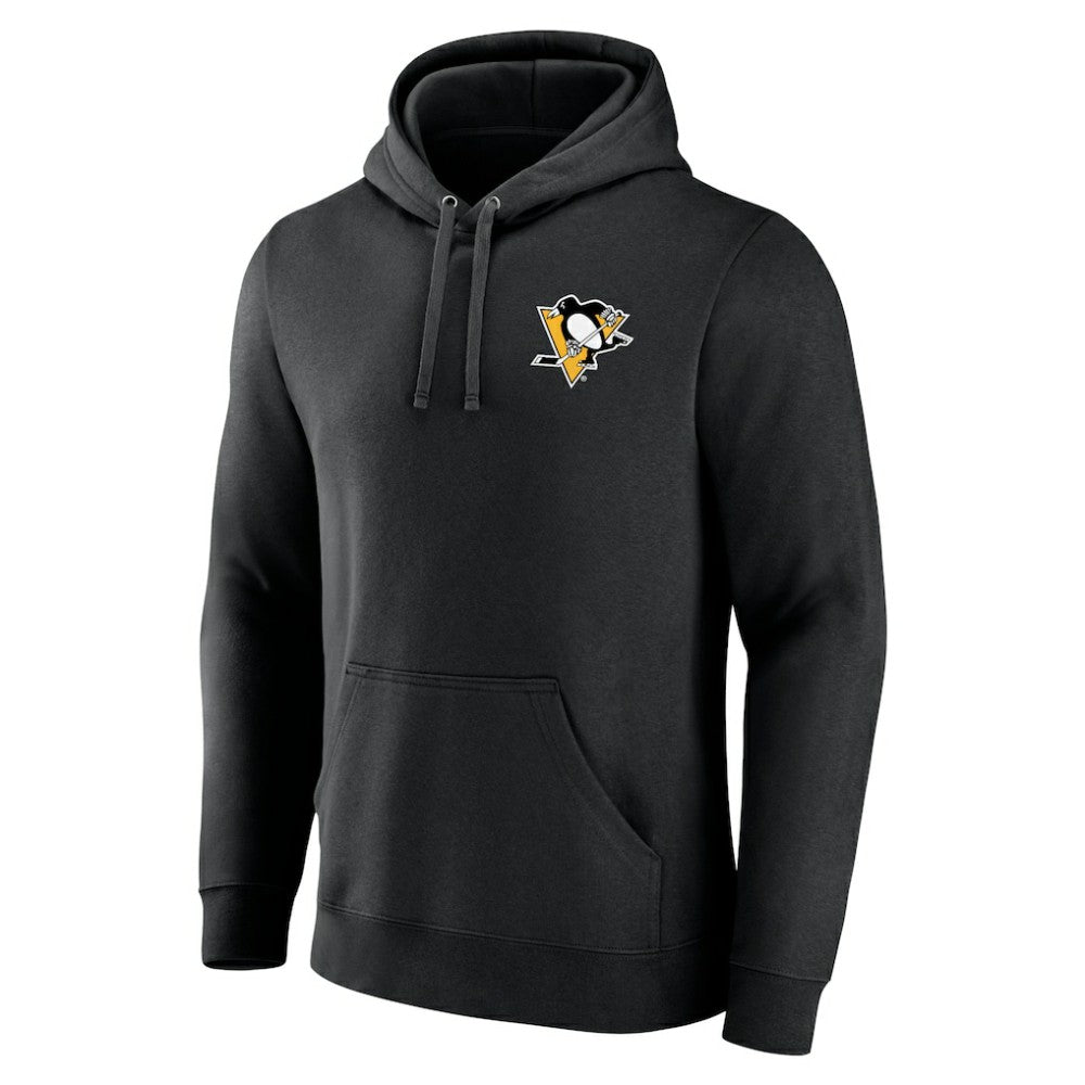 NHL Pittsburgh Penguins Territorial Pullover Hoodie - Black