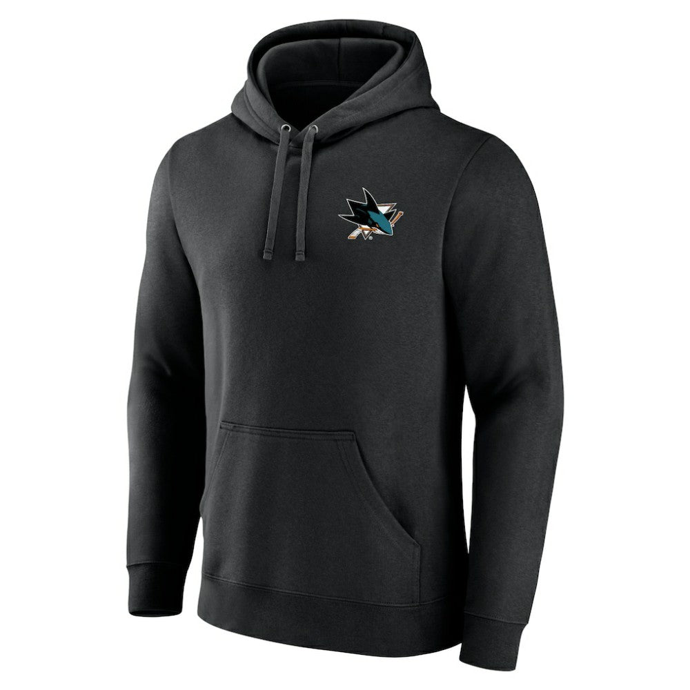 NHL San Jose Sharks Territorial Pullover Hoodie - Black