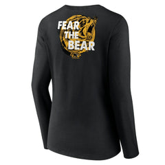 NHL Boston Bruins Women's Territorial Long Sleeve V-Neck T-Shirt - Black