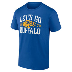 NHL Buffalo Sabres Proclamation T-Shirt - Royal
