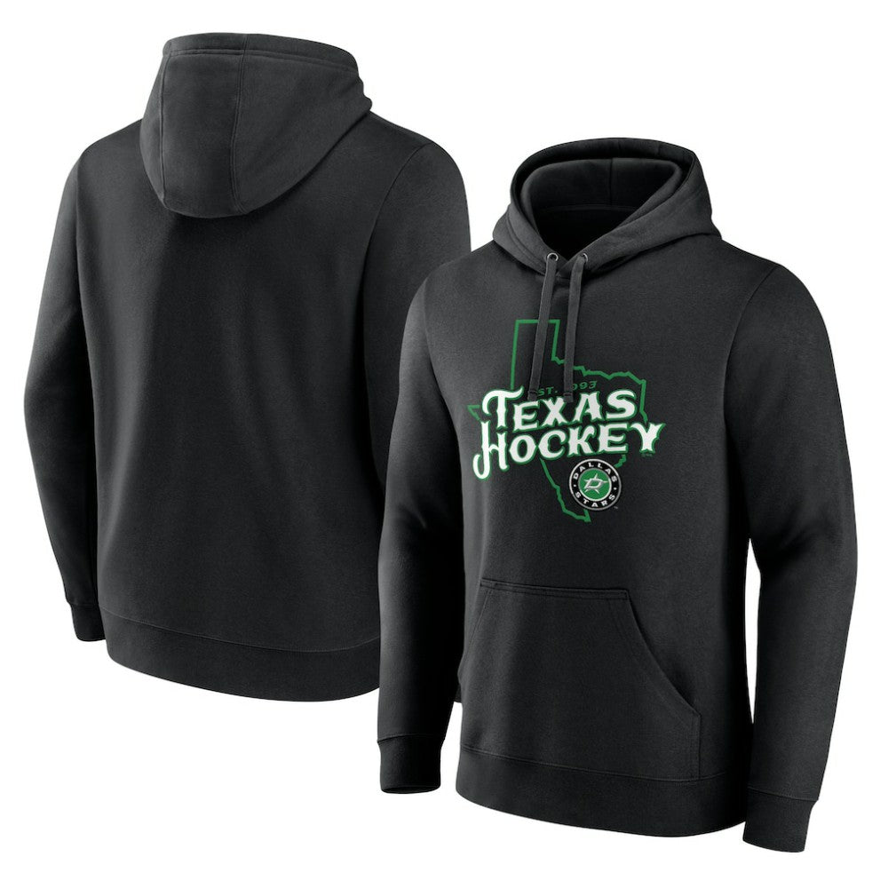 NHL Dallas Stars Represent Pullover Hoodie - Black