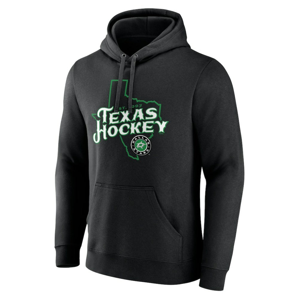 NHL Dallas Stars Represent Pullover Hoodie - Black