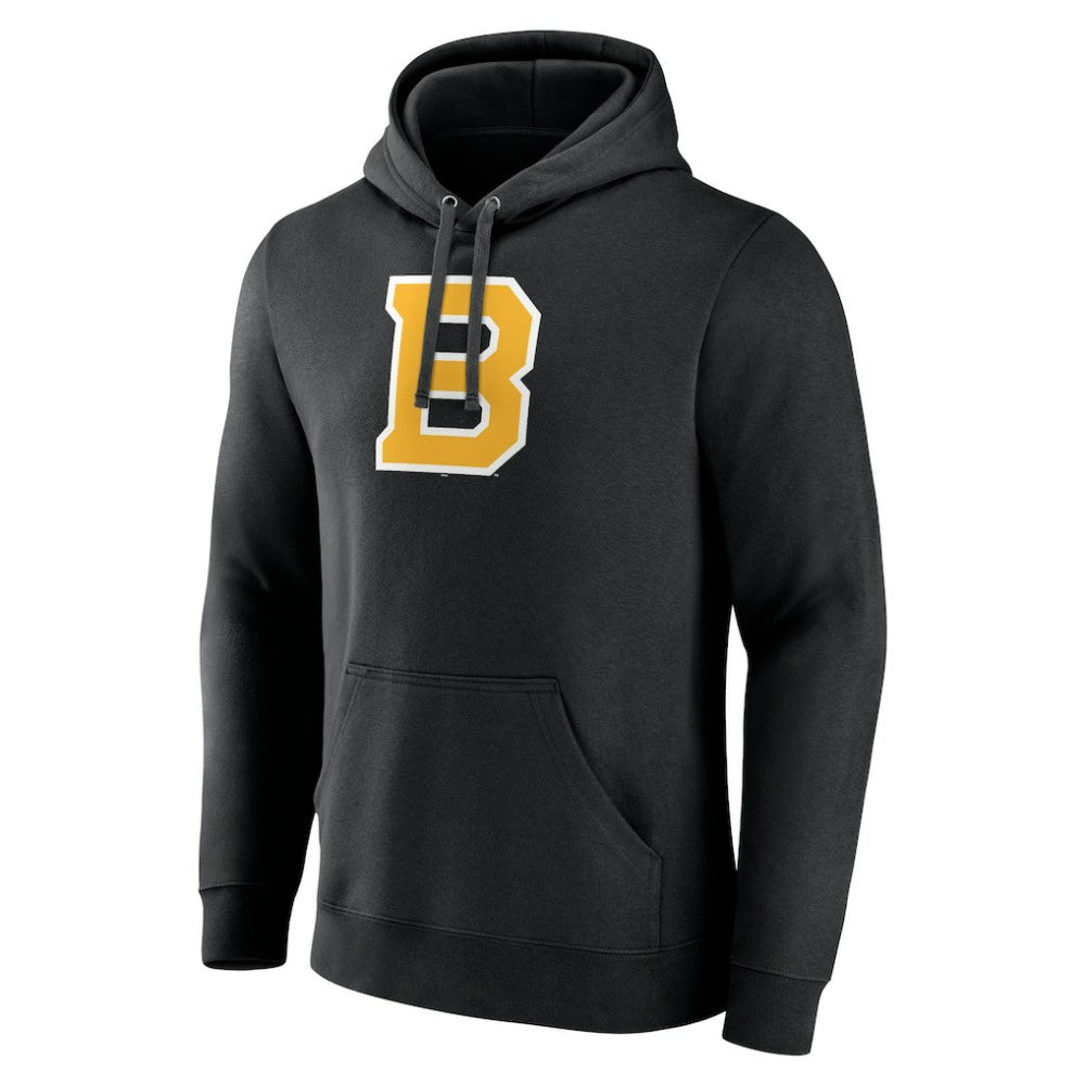NHL Boston Bruins Alternate Logo Pullover Hoodie - Black