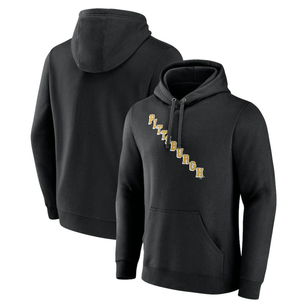 NHL Pittsburgh Penguins Team Alternate Logo Pullover Hoodie - Black