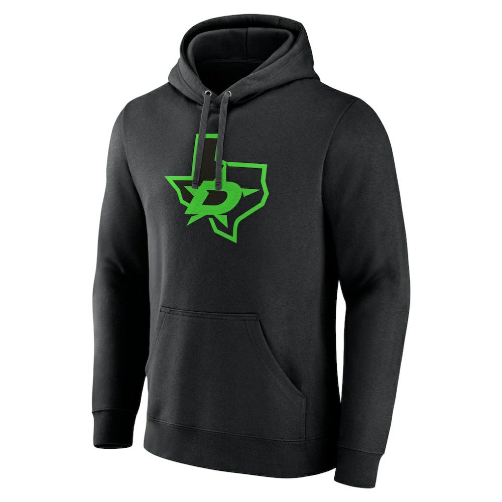 NHL Dallas Stars Alternate Logo Pullover Hoodie - Black