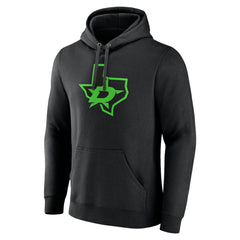 NHL Dallas Stars Alternate Logo Pullover Hoodie - Black