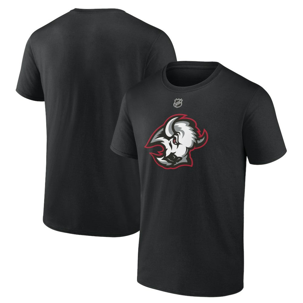 NHL Buffalo Sabres Alternate Logo T-Shirt - Black