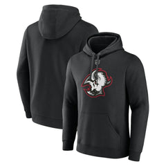 NHL Buffalo Sabres Alternate Logo Pullover Hoodie - Black